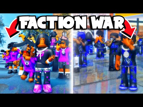 We had a HUGE FACTION WAR in Tha Bronx 3 Rp! (Roblox)
