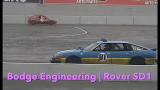 Rover SD1 at a VERY wet Lemons Race | Sonoma Raceway | Dec 3 2022