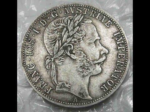 Austria Österreich Kaiserreich 1 Gulden 1867 A Florin Franz Josef Silber