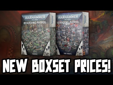 NEW 40K Boxset Prices! Farsight & Snikrot!
