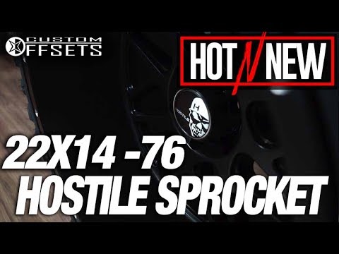Hot n New Ep. 82: Hostile Sprocket 22x14 -76 Satin Black