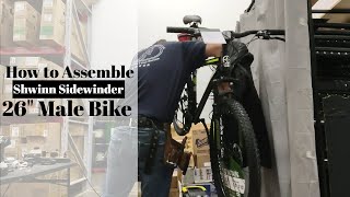 Assembling 26 Inch Male Schwinn Sidewinder