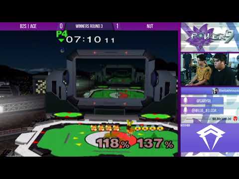 S@P9 #51 -B2S | Ace (Fox) VS NUT (Sheik) Winners Round 3