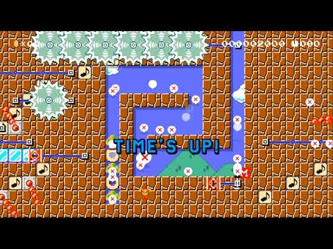 Automatic in the wall by André - SUPER MARIO MAKER - NO COMMENTARY 1bc 1bc
