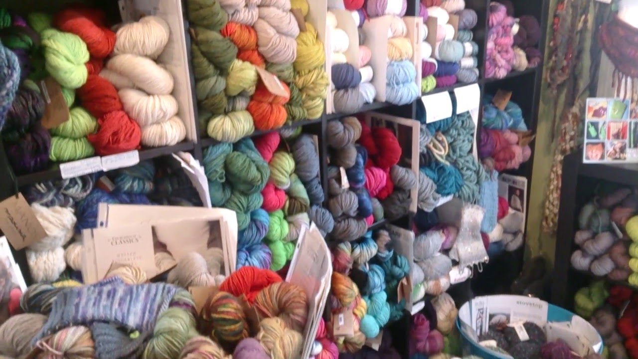 Madison Wool Tour - a Fantastic Yarn and Fiber Shop in Madison Connecticut