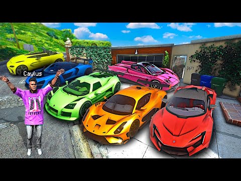 Collecting OCTILLIONAIRE CARS In GTA 5!