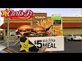 Carl S Jr 5 All Star Meal 4 Charbroiled Double Cheeseburger Spicy Chicken Sandwich