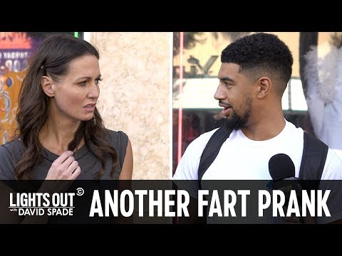 The Farting Prank Pt. 2: Fart and Run - Lights Out with David Spade