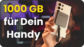 Externe Festplatte für iPhone & Android, Speicherplatz freigeben Samsung – 1TB SSD von Yottamaster