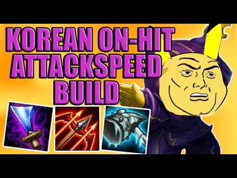 KOREAN KENNEN BUILD IS JUST ABSOLUTELY INSANE! - Full Attackspeed On-Hit Kennen Montage