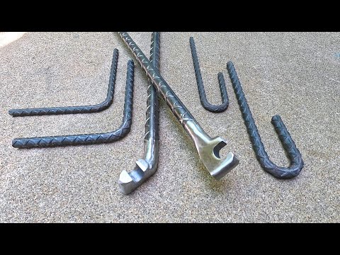How to make bending tools for 3/8 and 1/2 rods