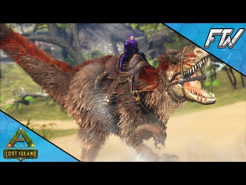 Taming Our First Yutyrannus!!! - ARK Lost Island [DLC E53]