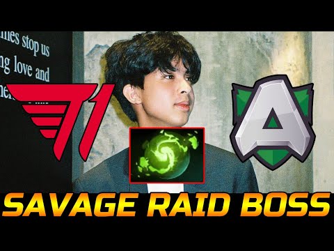 ALLIANCE VS T1 GAME 2 - 23SAVAGE REFRESHER BUILD RAID BOSS