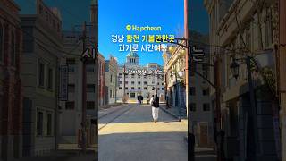 Luoghi da visitare a Gyeongnam Hapcheon #합천영상테마파크 Viaggio nel tempo nel passato 🪄 #합천여행 #경남가볼만한곳