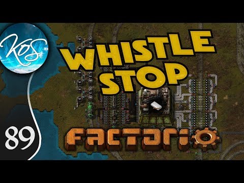 Whistle Stop Factorio Ep 89: FILLING STATION - Mod Spotlight, Let's Play, Gameplay