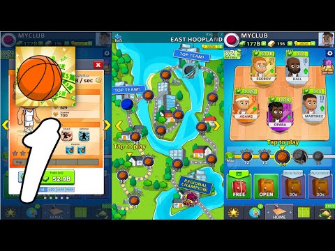 Idle Five - Be a millionaire basketball tycoon Gameplay #1 All Levels (Android, IOS)