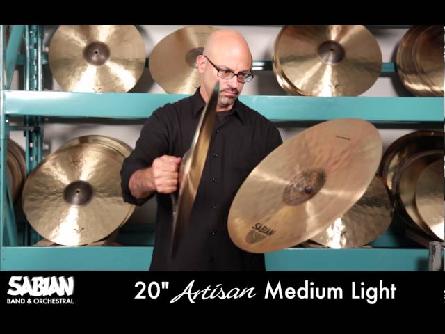 Video Teaser für SABIAN 20" Artisan Traditional Symphonic Medium Light
