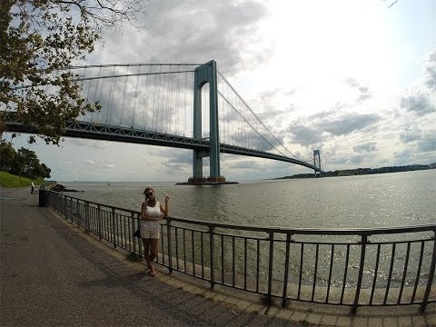 Нью Йорк Бруклин, прогулка