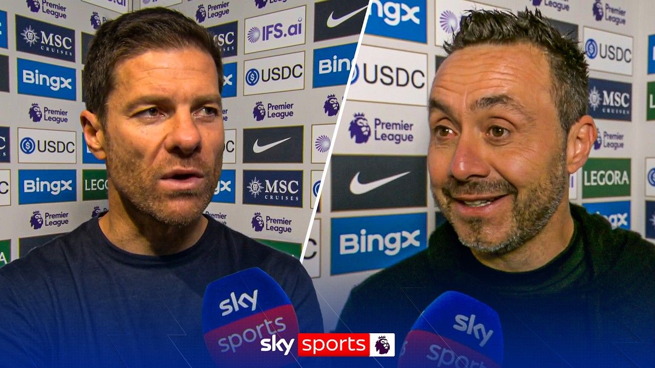 De Zerbi and Alonso FULL post-match interviews after Chelsea 0-2 Spurs 🎙️