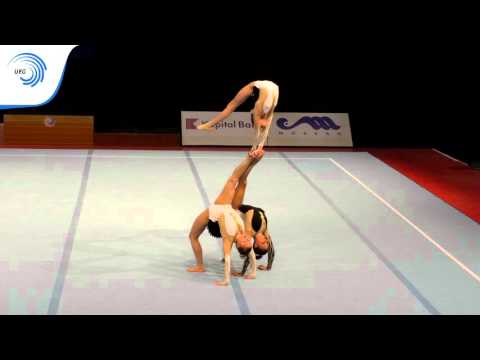 VAN GELDER–VAN SCHOOR–DUMAREY (BEL) – 2015 European Champions, Balance Final