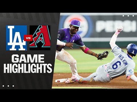 Dodgers vs. D-backs Game Highlights (5/11/25) | MLB Highlights