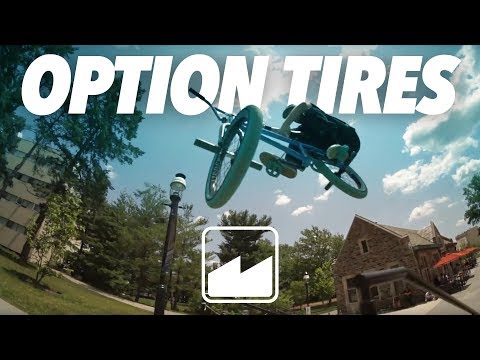 MERRITTBMX: OPTION TIRE QUICKIE WITH BILLY PERRY AND CASEY STARLING