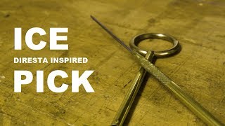 Brass Ice Pick | Making a DIRESTA Inspired Ice Pick on a Metal Lathe | My First Lathe Project