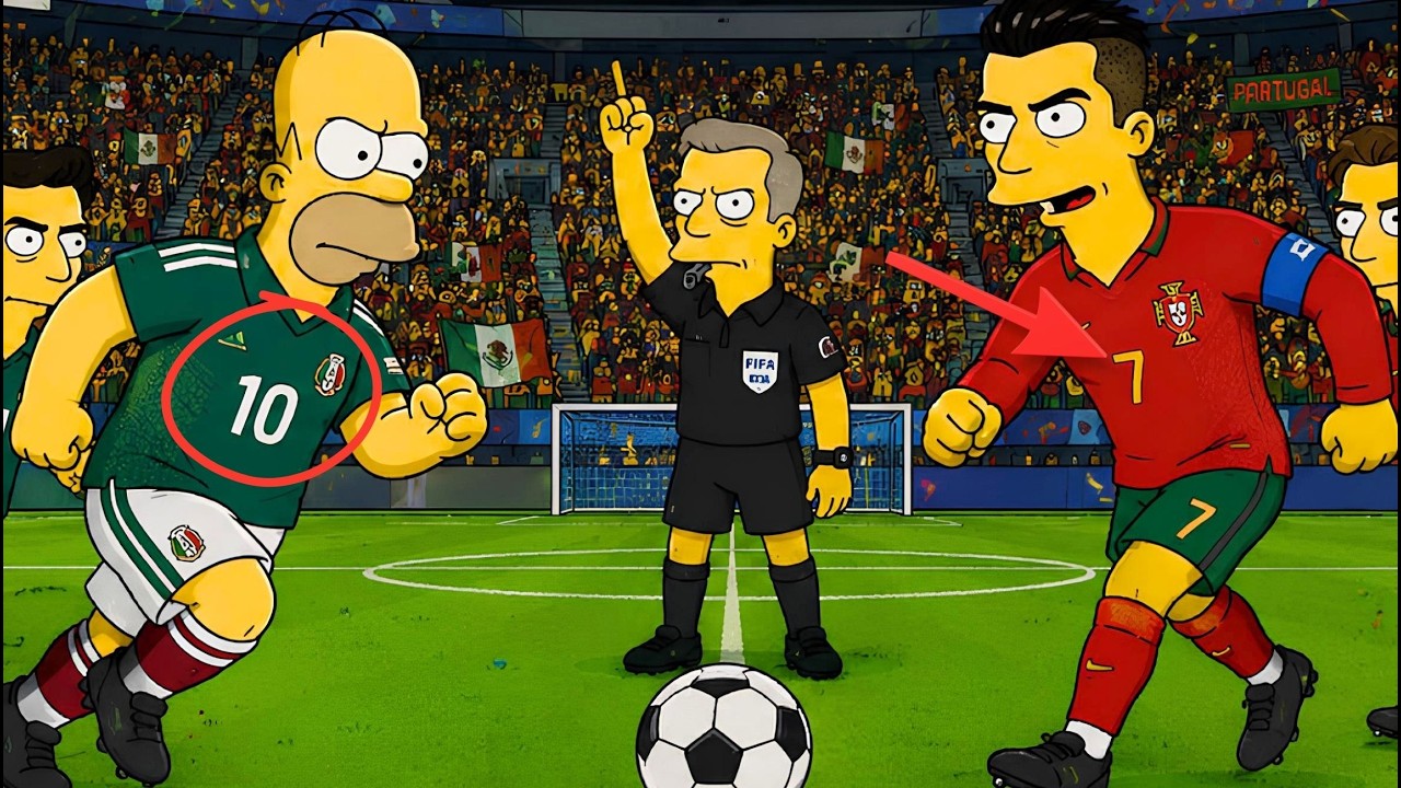 EL CAPÍTULO COMPLETO donde LOS SIMPSON predicen que MÉXICO VA a GANAR EL MUNDIAL