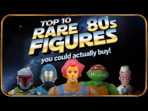 The HOLY GRAILS of 80s Toys 🔥 | 10 Rarest Retail & Mail-Away Action Figures Ever Made