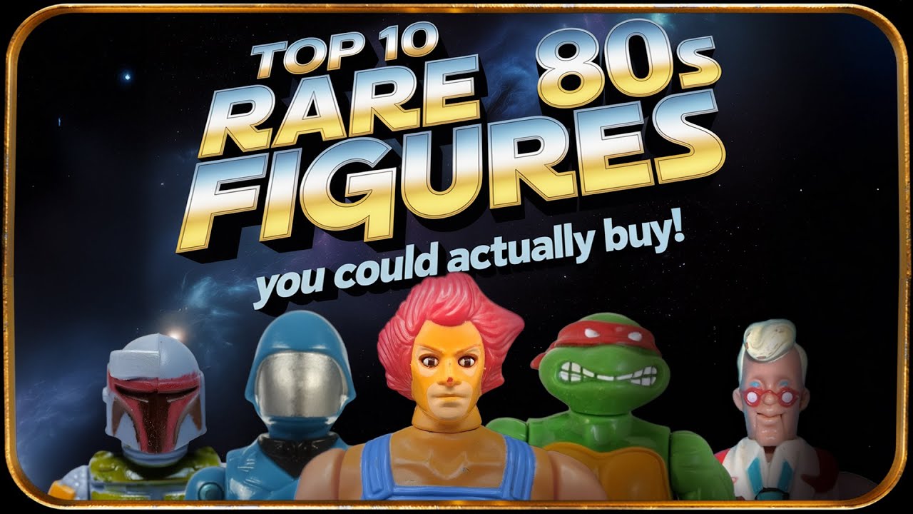 The HOLY GRAILS of 80s Toys 🔥 | 10 Rarest Retail & Mail-Away Action Figures Ever Made