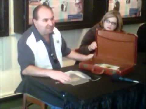 Bopper Jr. donates briefcase to Surf Ballroom