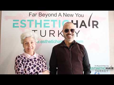 Esthetic Hair Turkey Logo