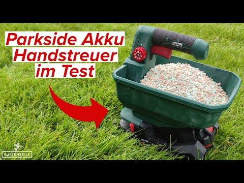 Parkside Akku-Universalstreuer im Test! Kann der Handstreuer überzeugen?