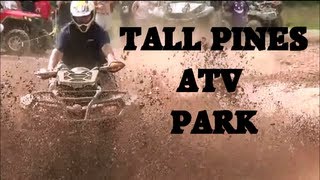 preview picture of video 'TALL PINES ATV PARK!!! ATV TRAILS MUD WATER FUN!!! EXPLORE THE PARK WITH ME!!!'