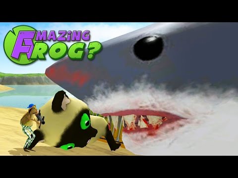Amazing Frog - GIANT SHARK MEET GIANT KITTEN - Part 29