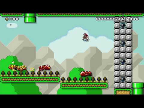 番外耐久１分：ハナチャンBear1minute:Wiggler改 by あきコウラすき? - Super Mario Maker - No Commentary 1bq