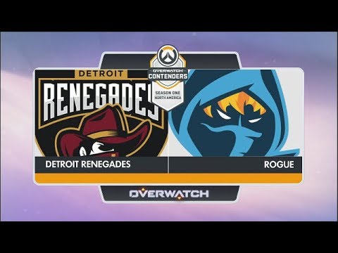Detroit Renegades vs Rogue (Part 2) | OW Contenders Season One: North America