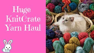 Huge Yarn Haul - KnitCrate! Mary Maxim Crochet of the Month September 2022