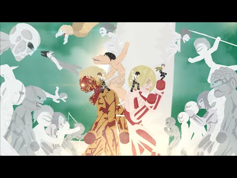 Female Titan, Reiner, Pieck and Survey Corps vs All Ancient Titans || Aot Final Season || Dc2.