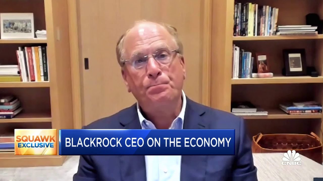 BlackRock CEO: We will see higher inflation, more aggressive Fed over next two years