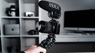 How to film yourself (my youtube set up)