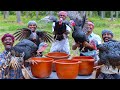 TURKEY SOUP Traditional Turkey Soup Recipe Cooking In Village Vaan Kozhi Healthy Soup Recipes