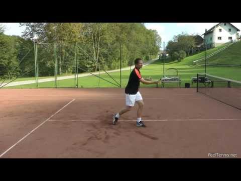 The Most Effortless Way of Hitting A Tennis Ball - Sweeping The Ball