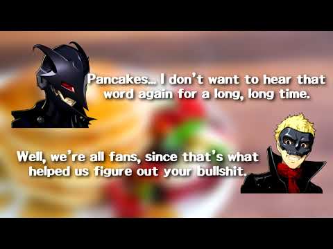 Akechi's Pancake line but it's in Japanese