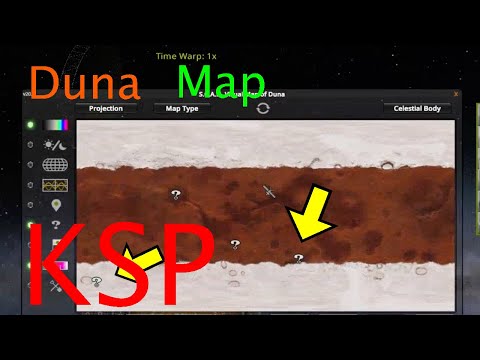 Mapping Duna with ScanSat in KSP (Kerbal Space Program)