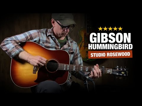 Immagine Gibson Hummingbird studio Rosewood 2019 - 2024 -  Sunburst Mint - 13