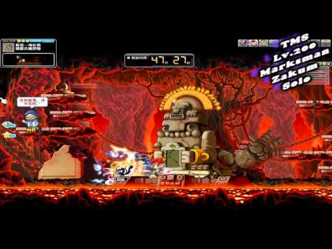 [TMS]Lv.200 marksman at Zakum Solo