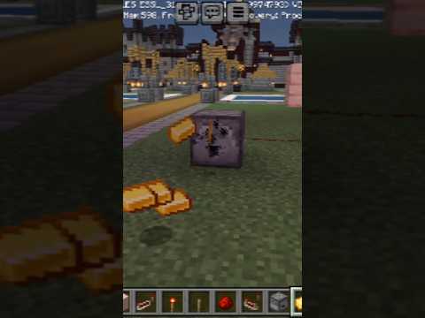 Unbelievable Gold Farming Trick in Minecraft!!!🔥🤯 #shorts