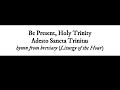 hrc catholic hymns - be present, Holy Trinity (adesto Sancta Tinitas)