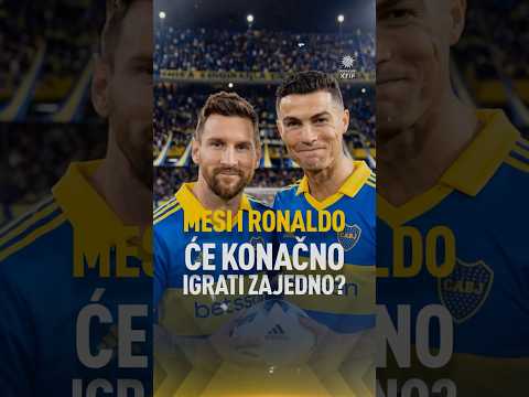 Mesi i Ronaldo konačno zajedno u istom timu? Tevez sprema spektakl 🤯